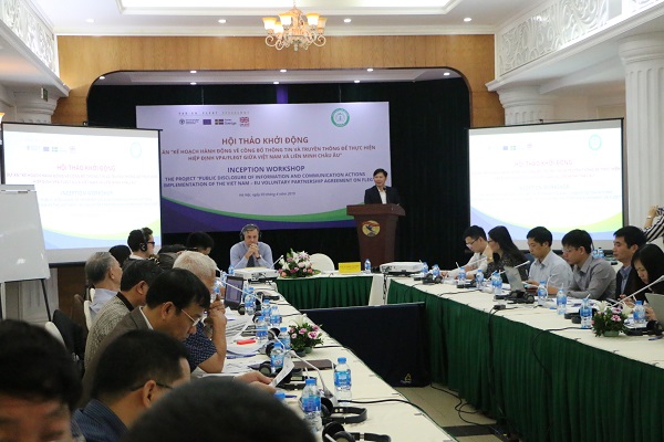 Việt Nam sẵn sàng thực hiện cam kết công bố thông tin và truyền thông theo Hiệp định VPA/FLEGT