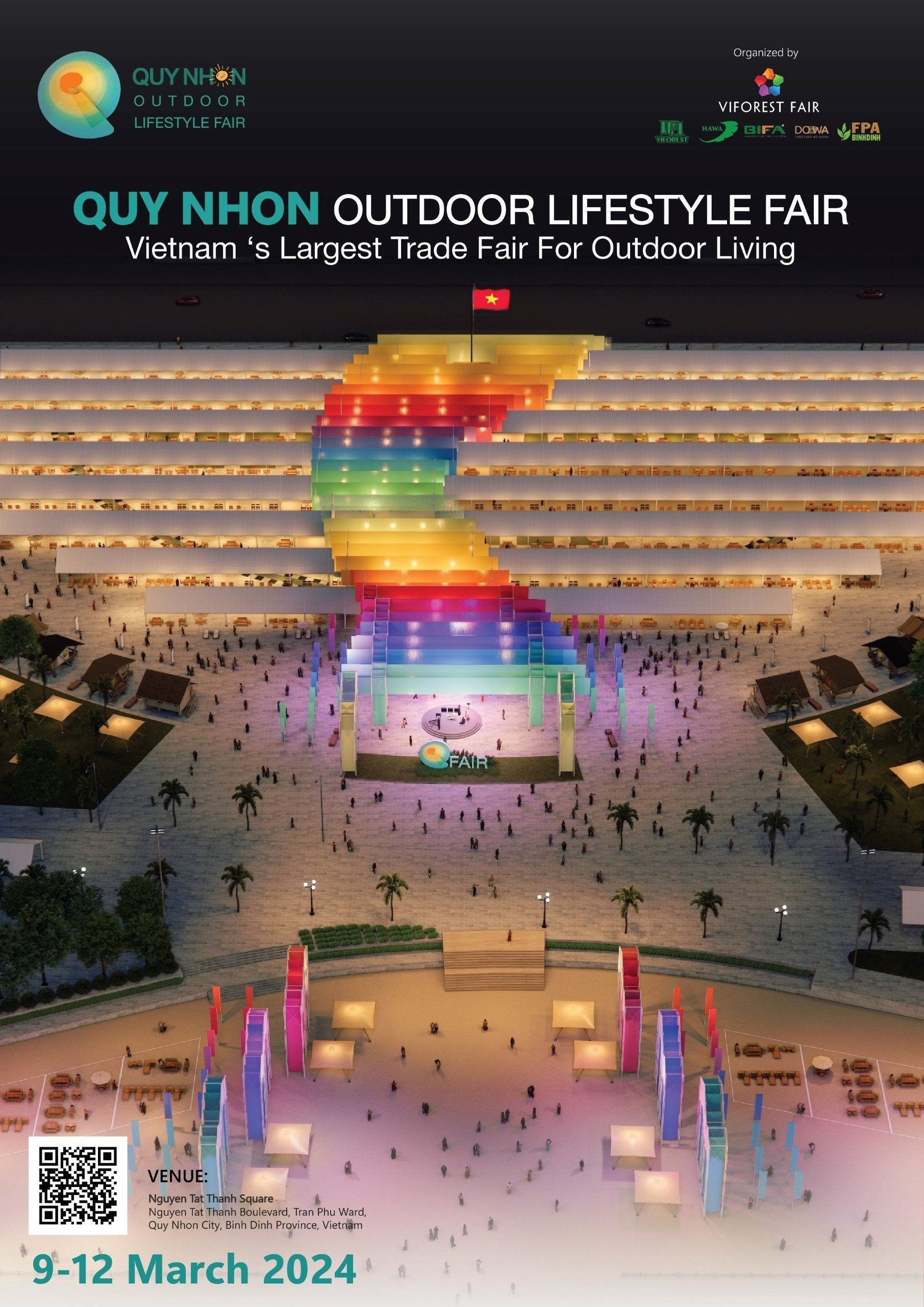 Hội chợ hàng phong cách ngoài trời tại Quy Nhơn: Q-Fair 2024